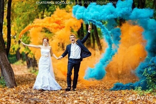Цветной дым Омск