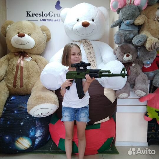 Автомат Калашникова игрушечный ак 74 с прицелом