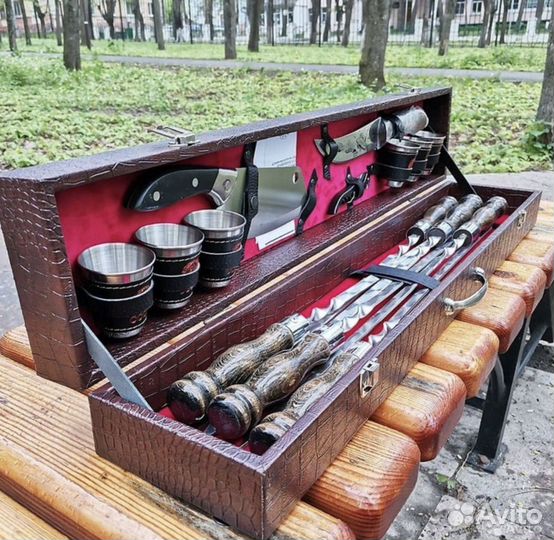 Шашлычный набор подарочный
