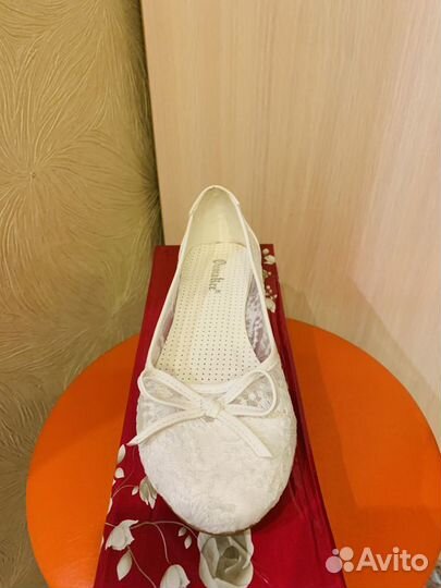 Свадебные балетки