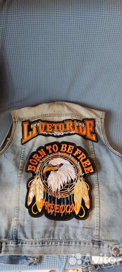 Нашивки байкерские