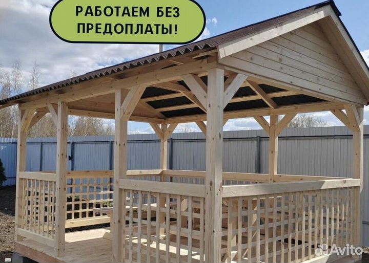 Беседка для дачи