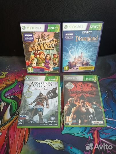 Игры на Xbox 360 assassin creed 4, Kinect adv