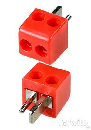 Штекер Точка-Тире для колонок 