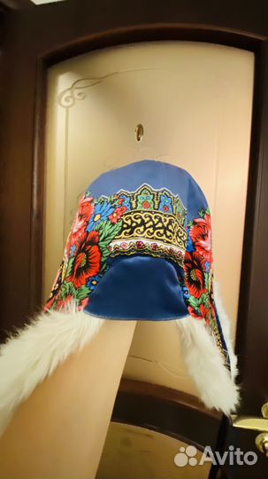 Шапка ушанка натуральный мех женская