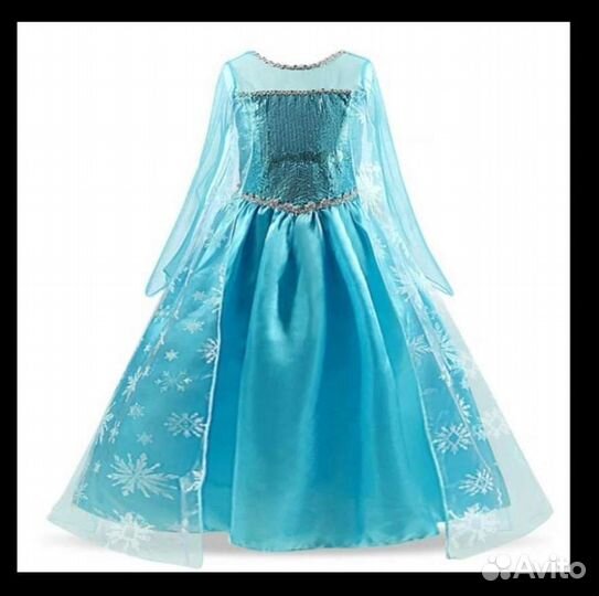 Платье Эльзы все размеры