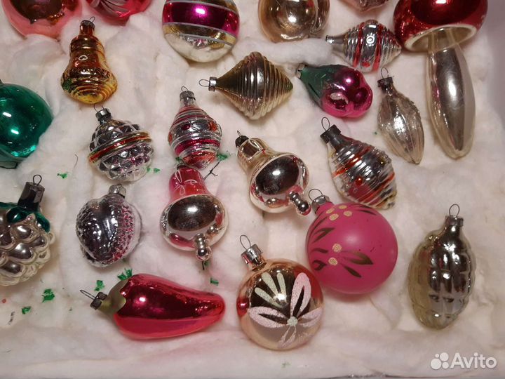 Елочные игрушки СССР