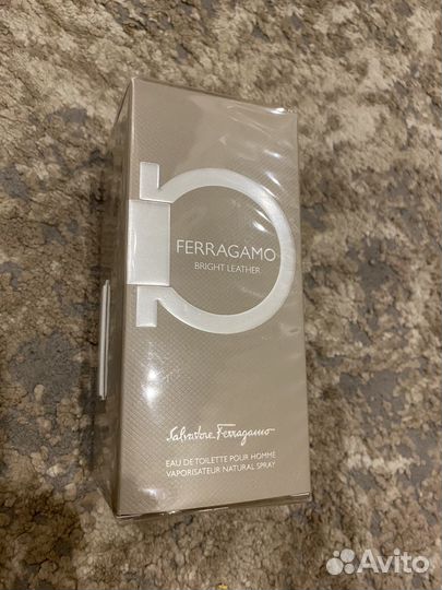 Salvatore ferragamo bright leather