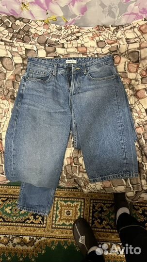 Джинсы ostin широкие