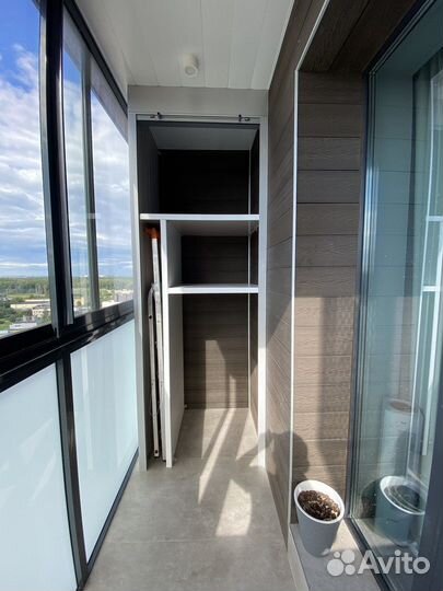 Шкаф с рольставнями на балкон на заказ с доставкой