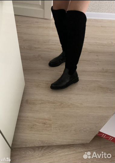 Сапоги ботфорты 37