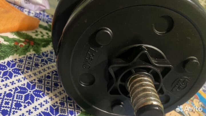 Гантели разборные