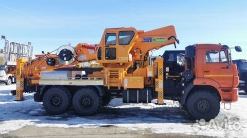 Автовышка (агп) hansin 45м. камаз 43118