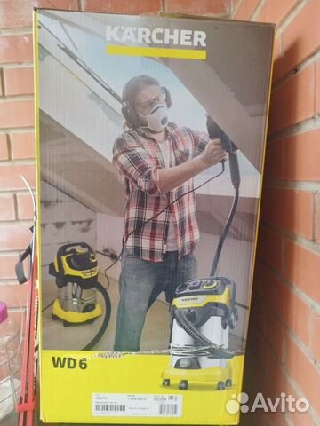 Пылесос Karcher wd 6