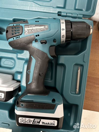 Дрель-шуруповерт makita DF347DWE