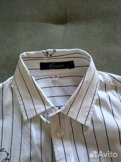 Рубашка для мальчика 110 116