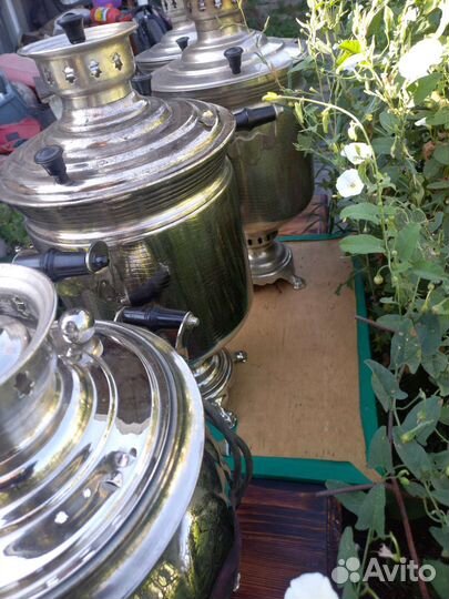 Самовар на дровах СССР