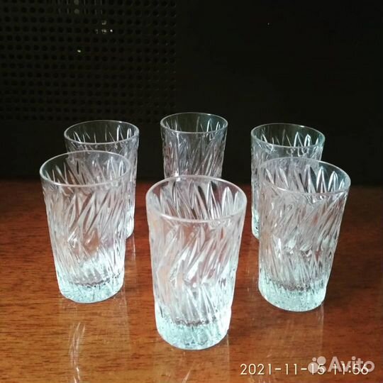 Хрустальные стопки