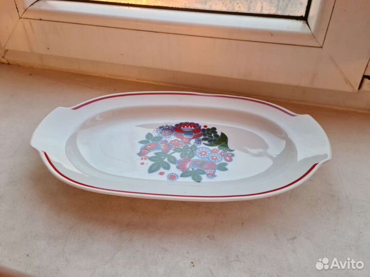 Блюдо большое, овальное