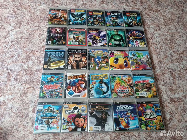 Детские игры и игры для мува Sony PlayStation 3