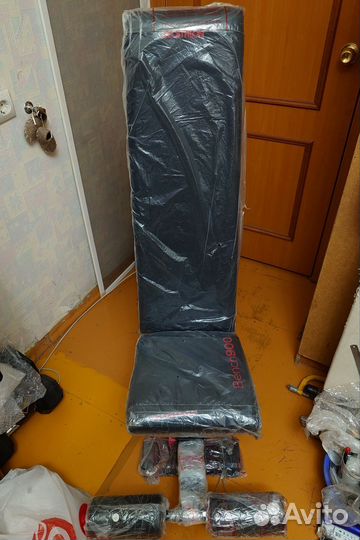 Скамья для жима и пресса с различными положениями