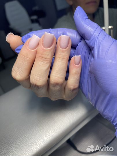 Покрытие гель лака/ наращивание