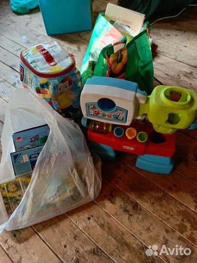 Детские игрушки пакетом бесплатно