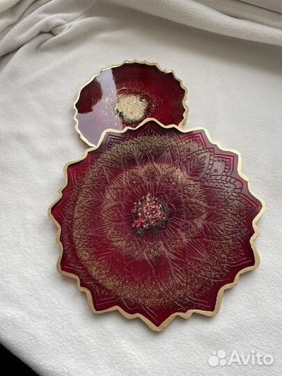 Подстаканники из эпоксидной смолы