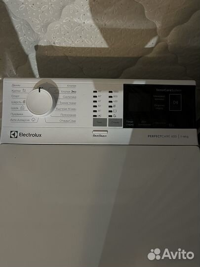 Стиральная машина electrolux вертикальная загрузка