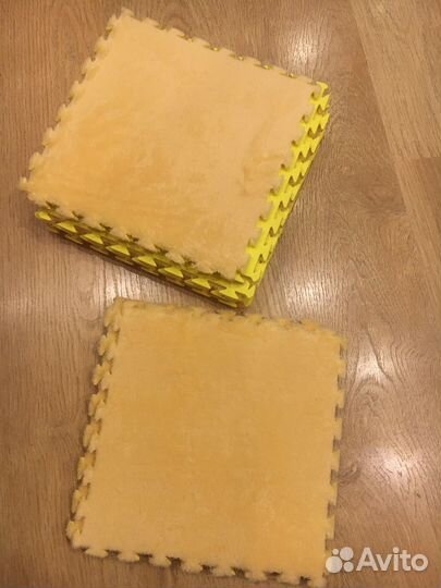 Мягкий детский коврик пазл