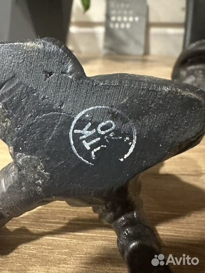 Статуэтка Гном Касли обмедненный силумин