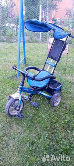 Детский велосипед с ручкой