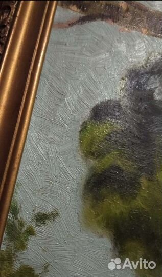 Большая картина маслом СССР