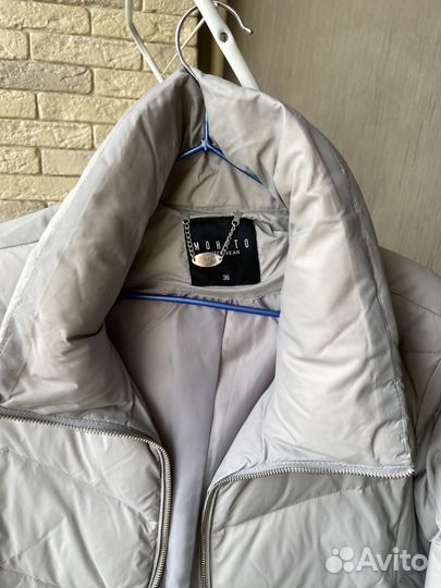Куртка демисезон 44 размер серая