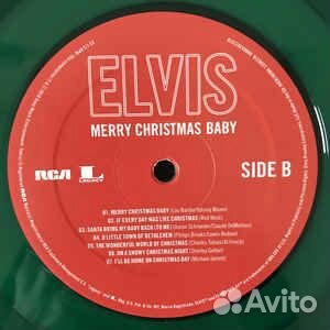 Виниловая пластинка Elvis Presley merry christmas