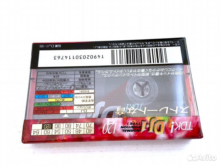 Аудиокассета кассета TDK DJ 1 120 - 1995 г