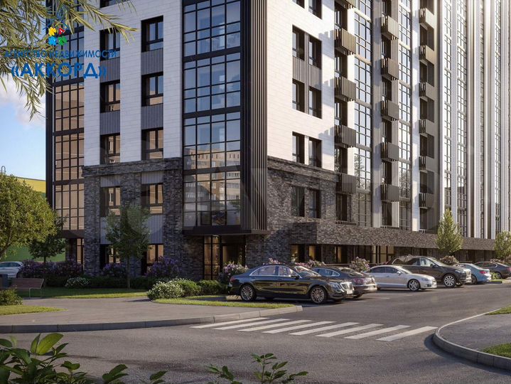 2-к. квартира, 48,5 м², 4/18 эт.