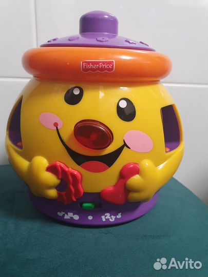 Музыкальный горшочек fisher price, сортер