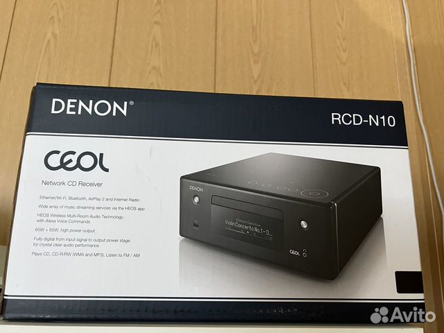 Ресивер Denon Ceol RCD-N10 Black купить в Москве | Электроника | Авито