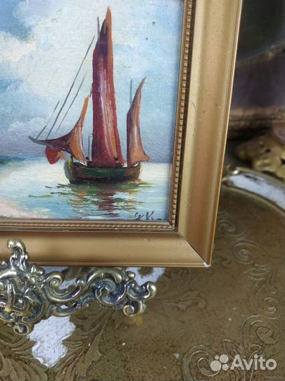 Картина маслом на холсте пейзаж