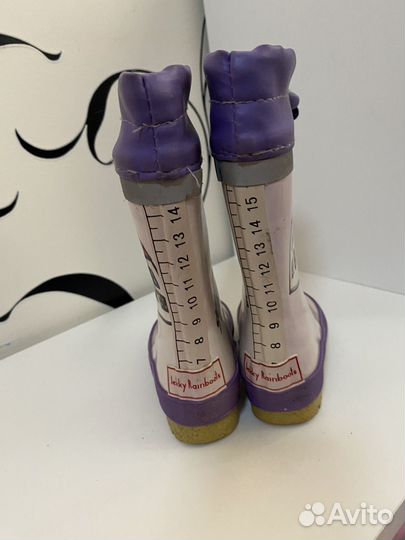 Резиновые сапожки для девочки 20