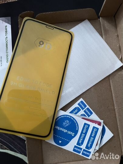 Чехол и стекло на айфон 10