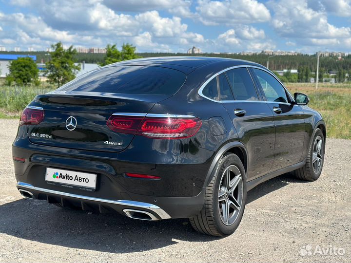 Mercedes-Benz GLC-класс Coupe 2.0 AT, 2020, 47 500 км