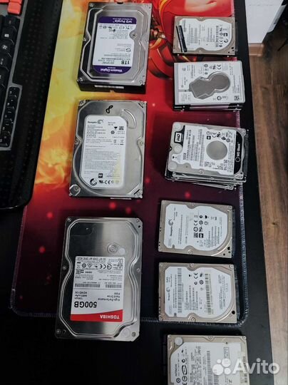 Жесткие диски hdd 3.5, 2.5