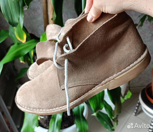 Ботинки мужские натур замша 44 раз