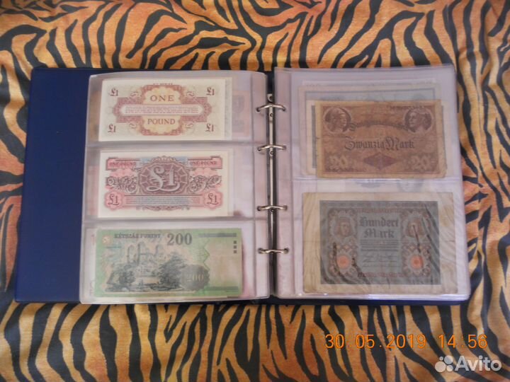 Банкноты Азии,Африки,Европы,Америки,Океании и т.д