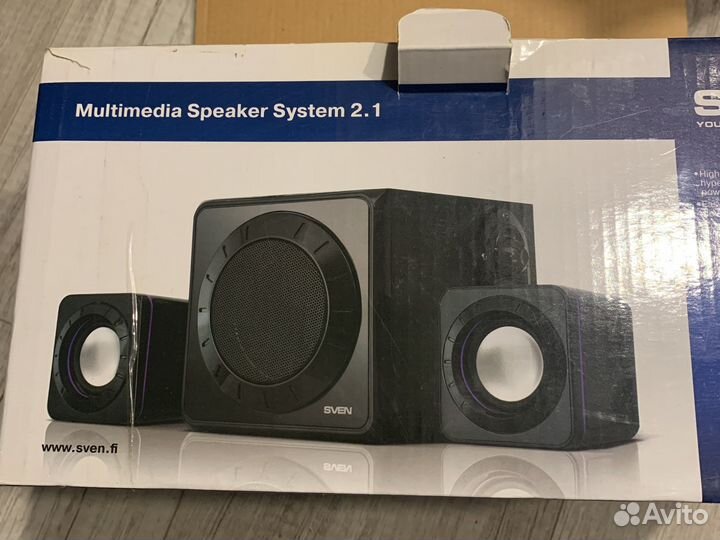 Акустическа система 2.1 Sven ms 102