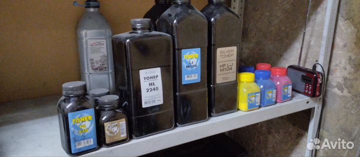 Тонер для заправки картриджей