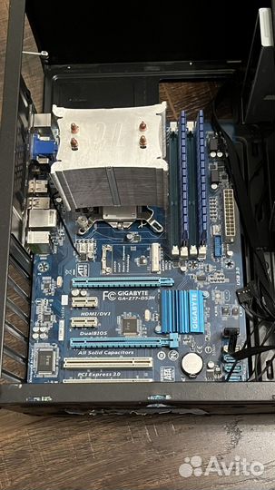 Gigabyte ga z77 ds3h + i5 3570 +8 gb