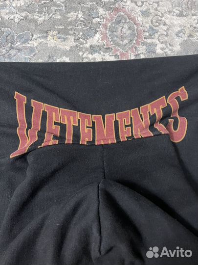 Vetements misplaced hoodie оригинал